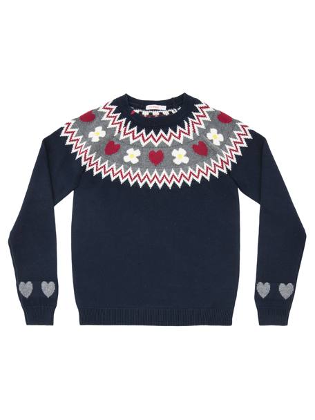 Sun68, maglione con fantasia natalizia, €129
